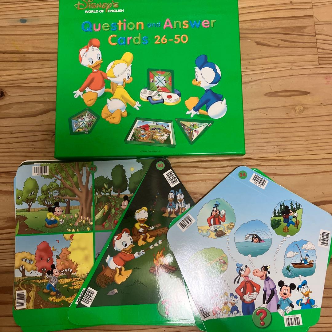 絵本・児童書 DWE Question and Answer Cards