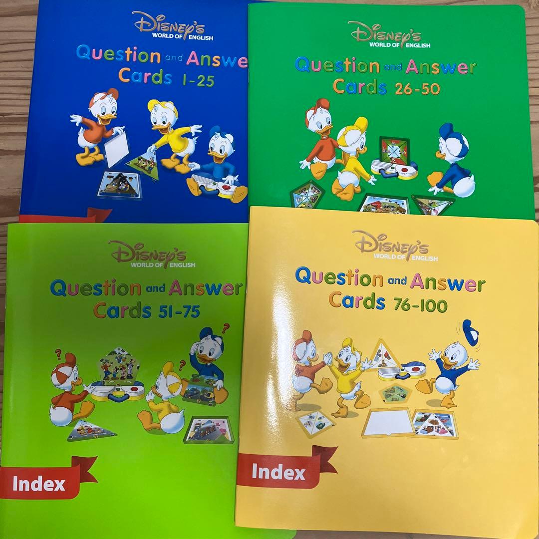 絵本・児童書 DWE Question and Answer Cards