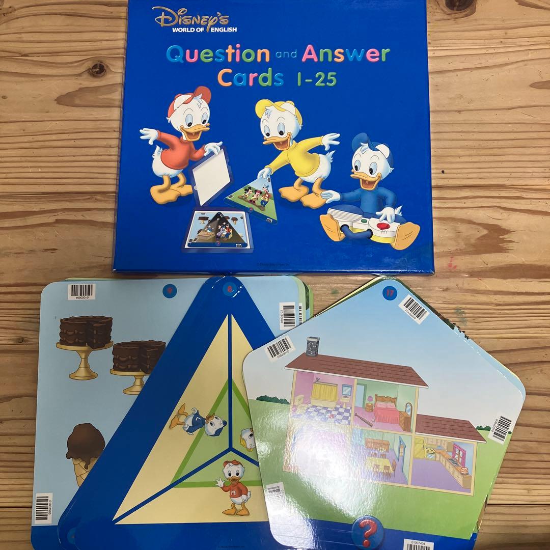 絵本・児童書 DWE Question and Answer Cards