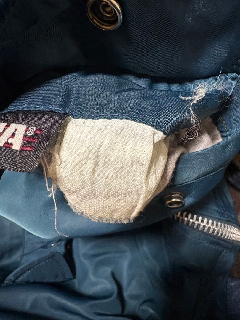 alpha ma1 80s 90sフライトジャケット 旧タグ　IDEALジップ