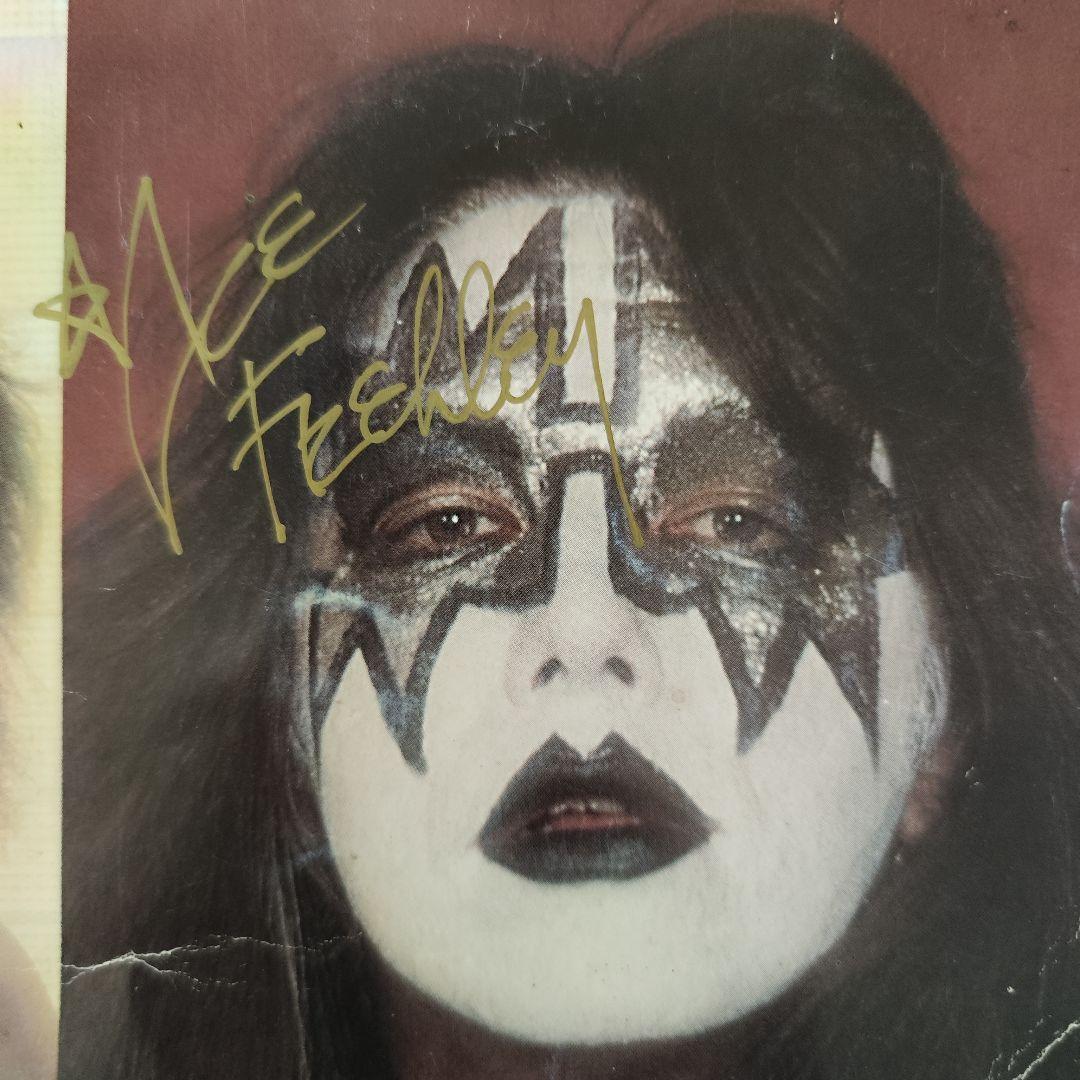 激レア!KISS ALL4 サイン入り '77＆'78 ツアーパンフ♪（訳あり）