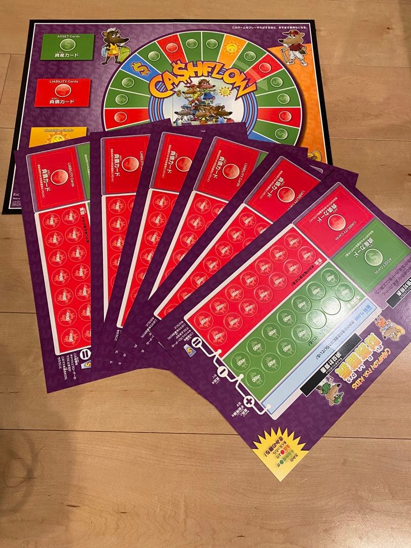 キャッシュフローゲーム　フォーキッズ　日本語版