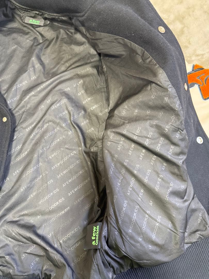 a few Goodkids バルキージャケット 黒/白