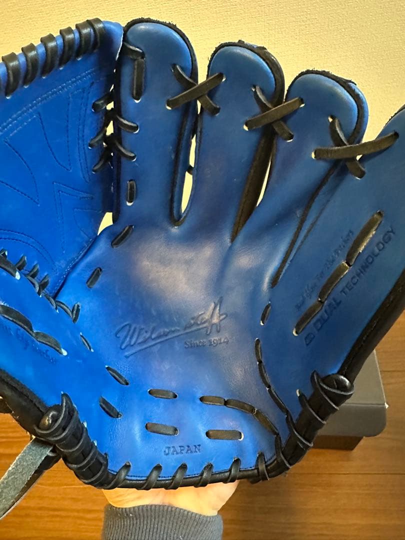 Wilson 投手用硬式グローブ ブルー