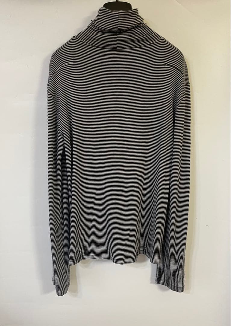 極美品05AW DiorHommeボーダータートルネック M エディスリマン