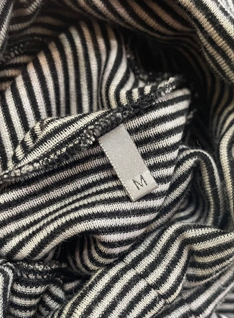 極美品05AW DiorHommeボーダータートルネック M エディスリマン