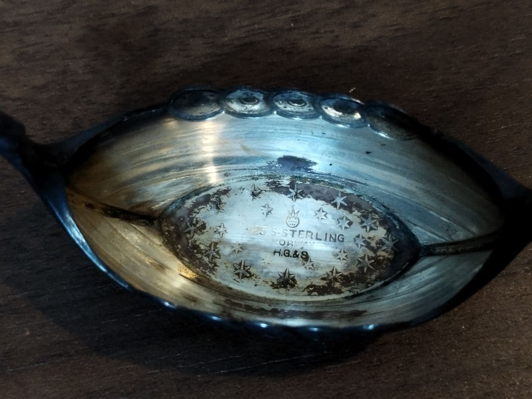 スターリング シルバー Sterling Silver 925 ソルトディッシュ