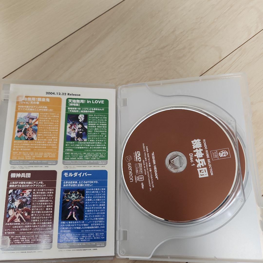 機神兵団DVD　アニメ