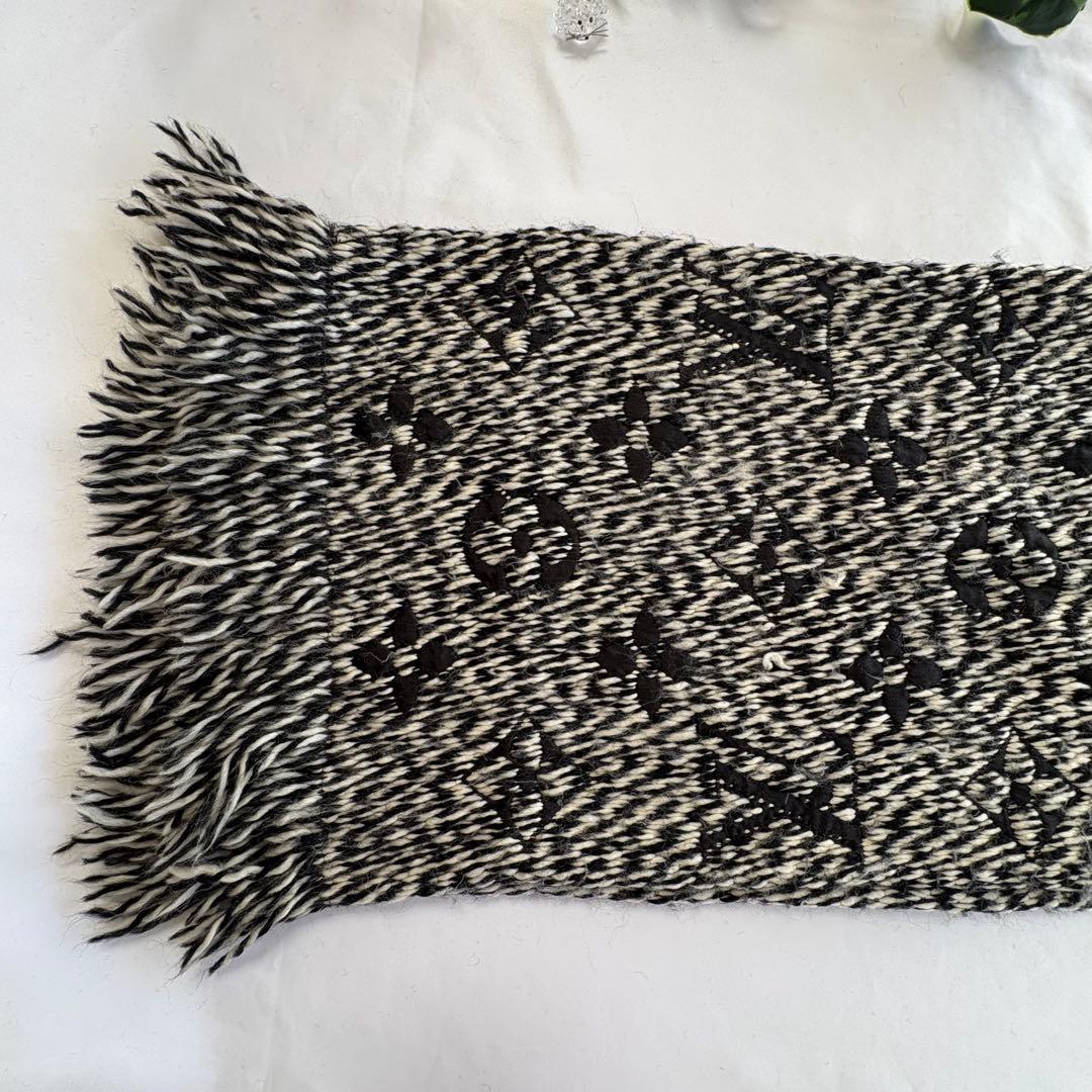 ルイヴィトン　エシャルプ ロゴマニア マフラー　ミックス