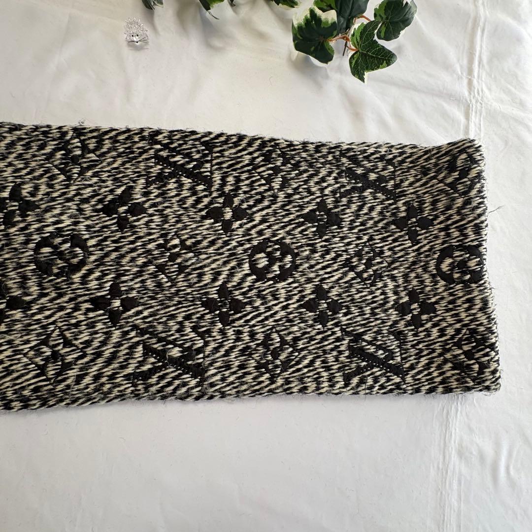 ルイヴィトン　エシャルプ ロゴマニア マフラー　ミックス