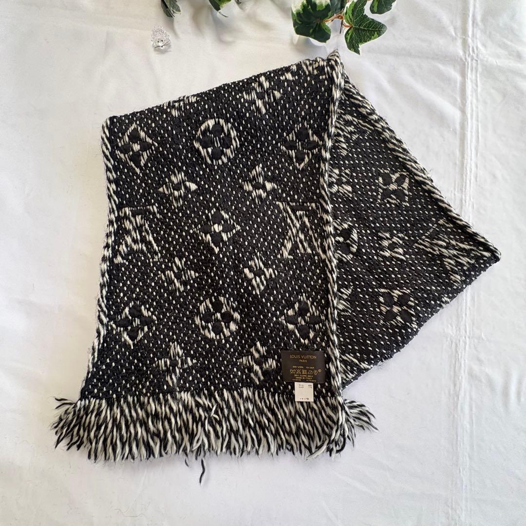 ルイヴィトン　エシャルプ ロゴマニア マフラー　ミックス
