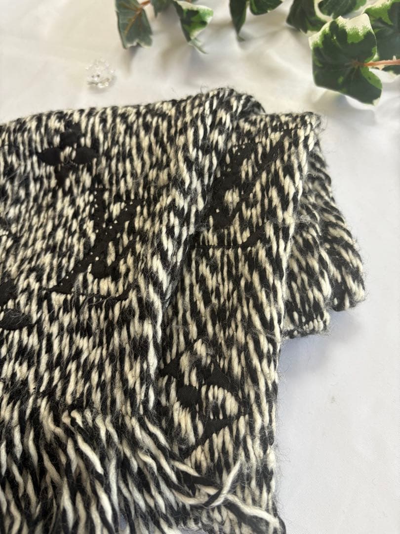 ルイヴィトン　エシャルプ ロゴマニア マフラー　ミックス