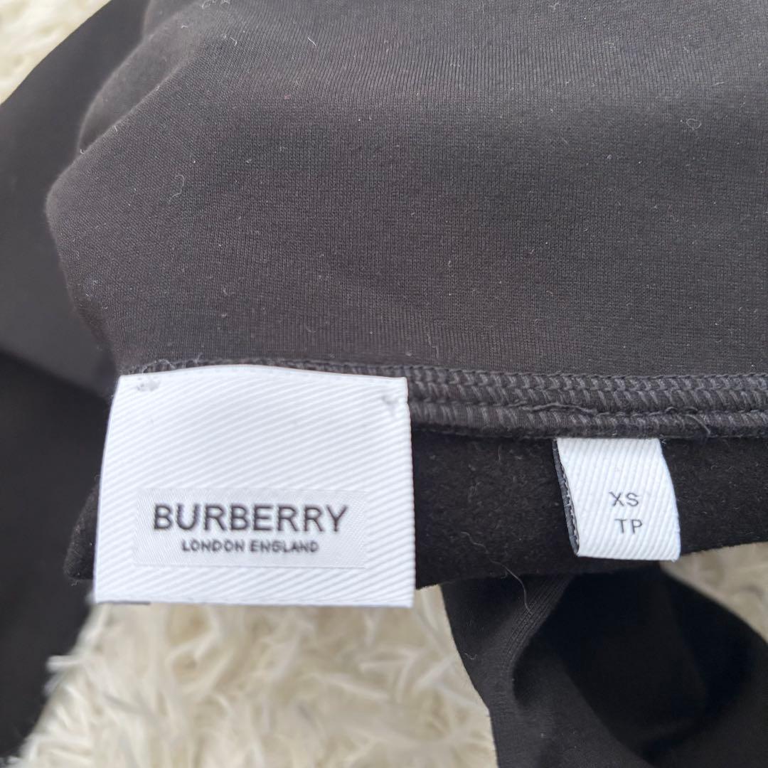 【美品】バーバリー ストレッチジャージー レギンス スパッツ XS 現行タグ