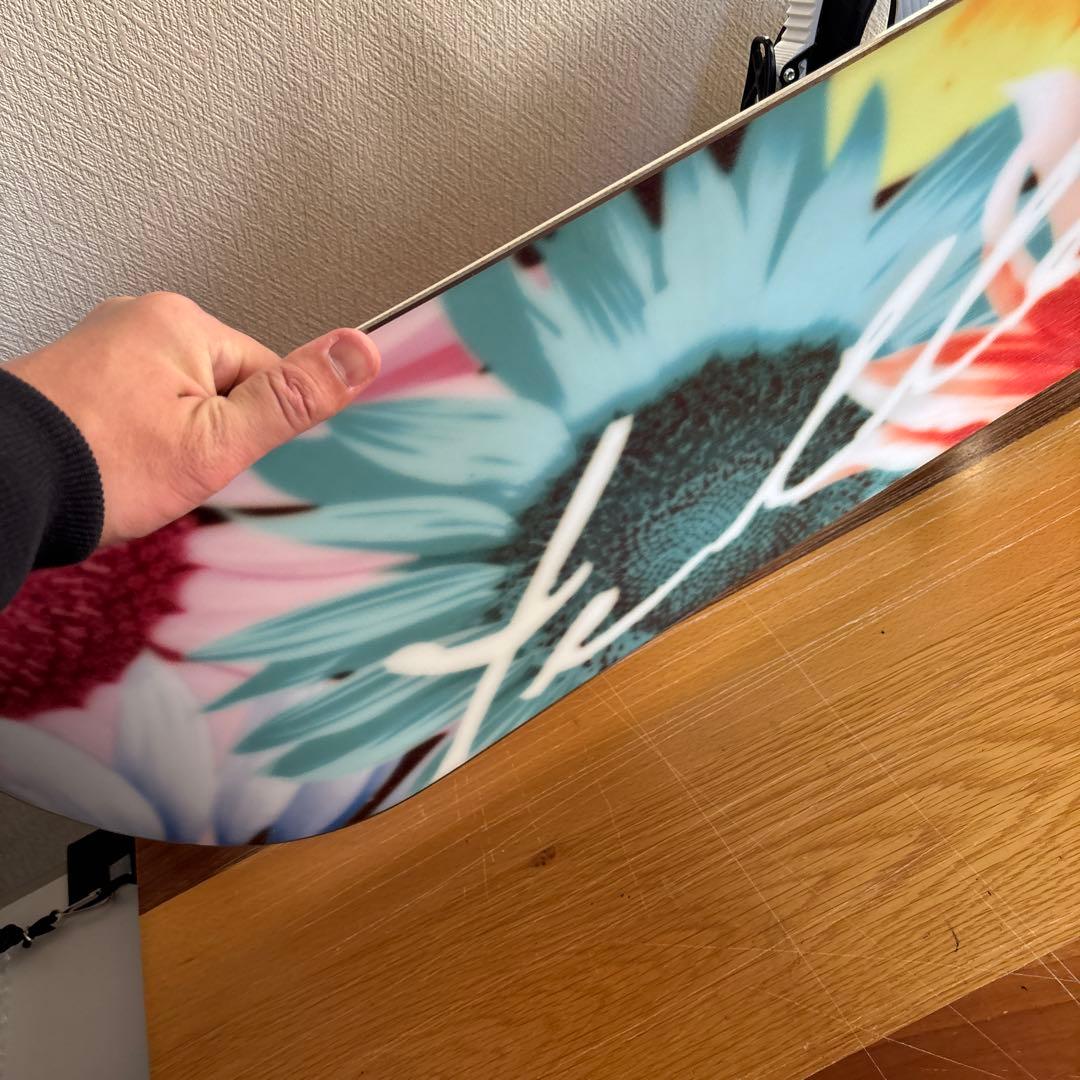 スノーボード GARDEN 135cm キャンバー ×純正ビンディング