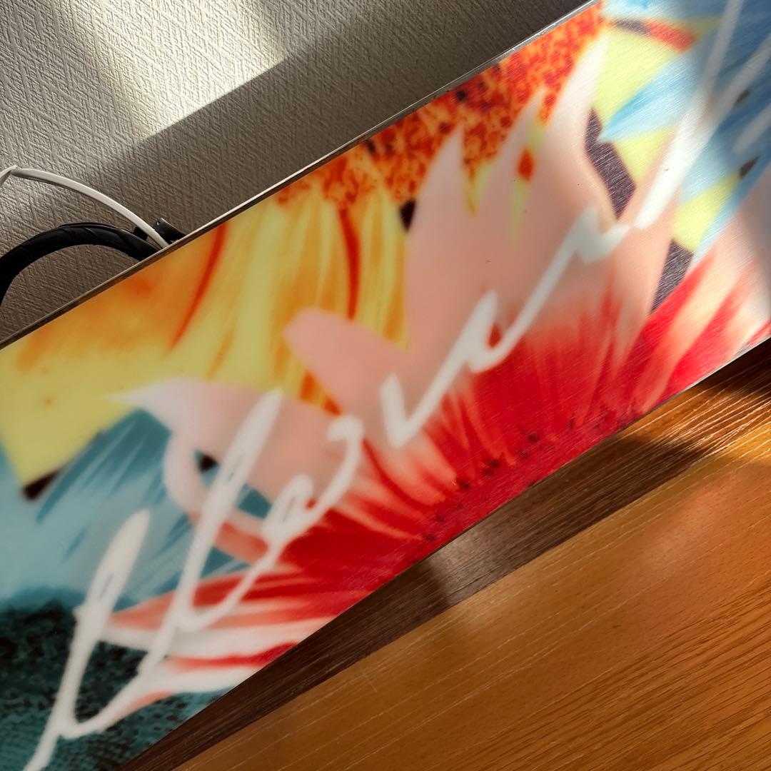 スノーボード GARDEN 135cm キャンバー ×純正ビンディング