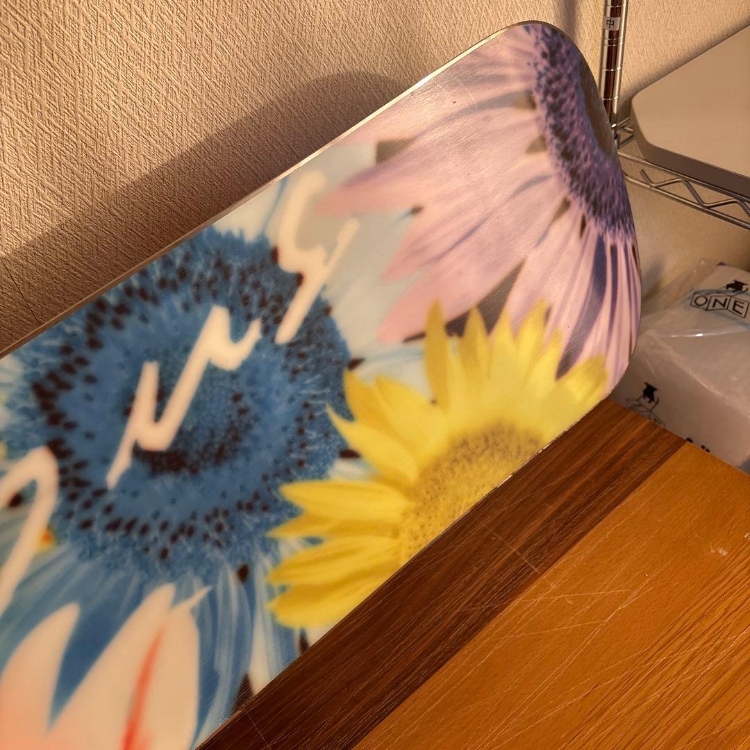 スノーボード GARDEN 135cm キャンバー ×純正ビンディング