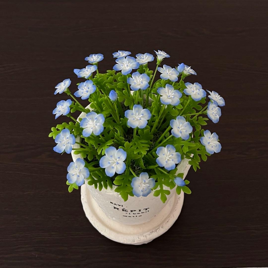 専用 さくら れんげそう ネモフィラ クレイフラワー