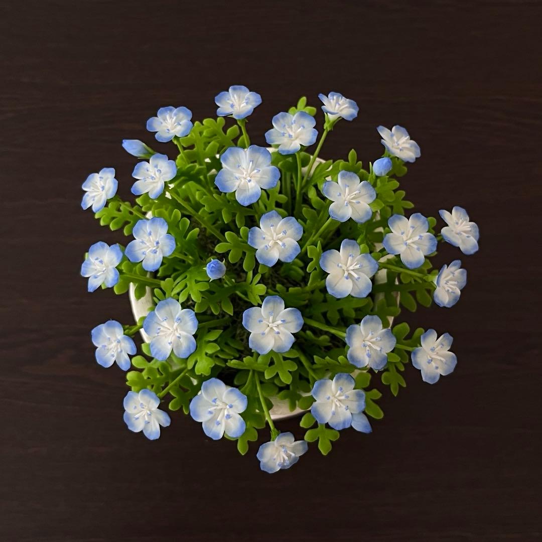 専用 さくら れんげそう ネモフィラ クレイフラワー