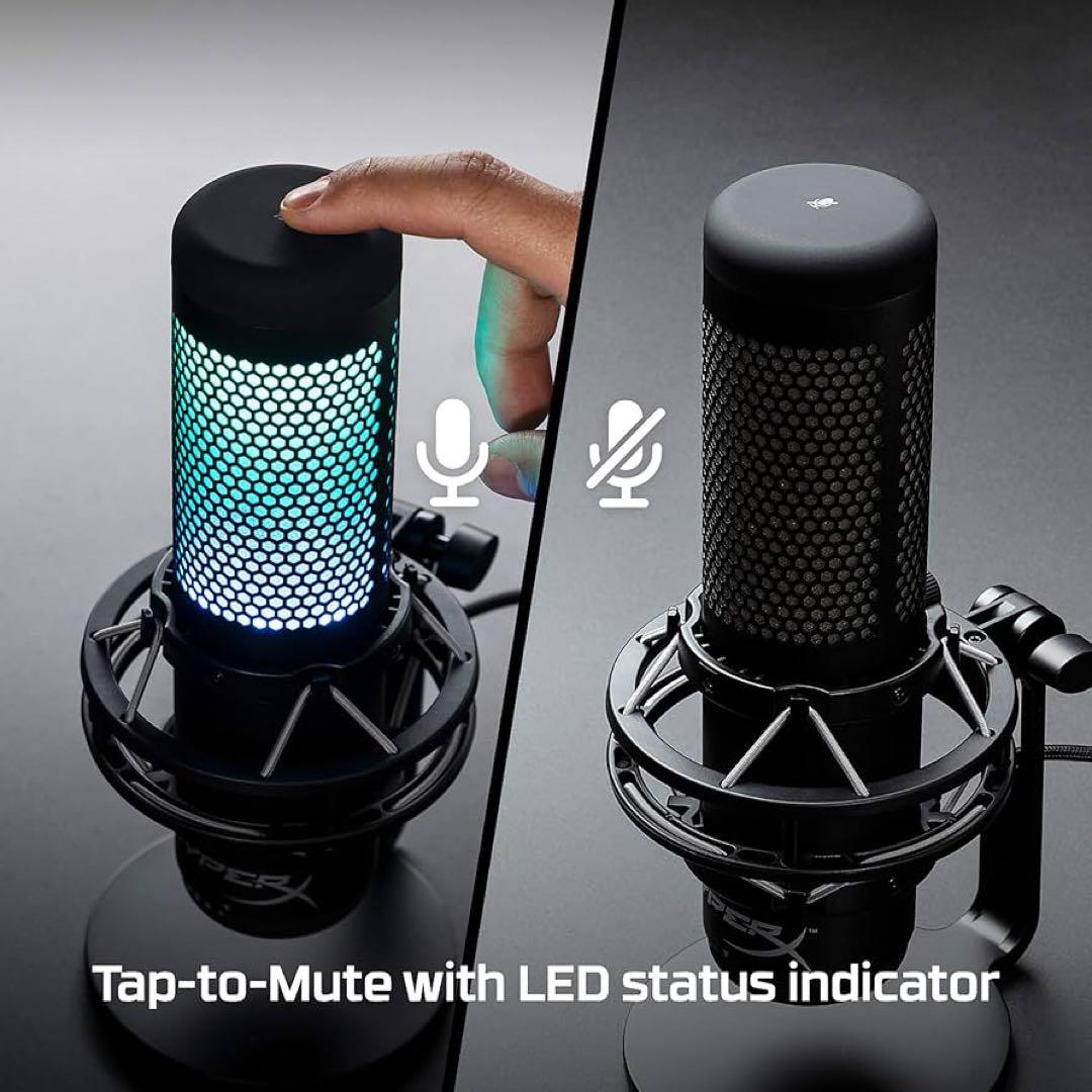 マイクHyperX QuadCast S 黒