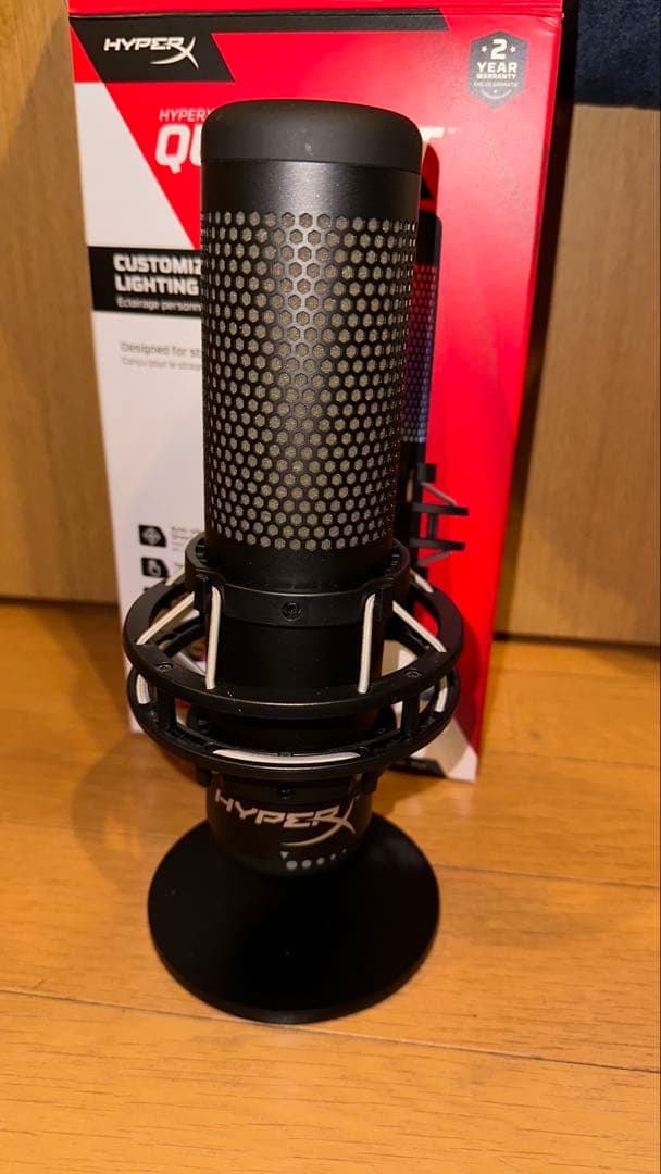 マイクHyperX QuadCast S 黒