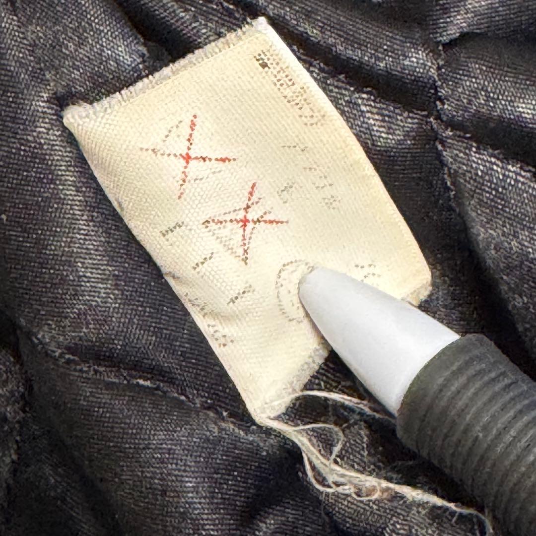 Let it Ride スタジャン 袖レザー メルトン 裏原