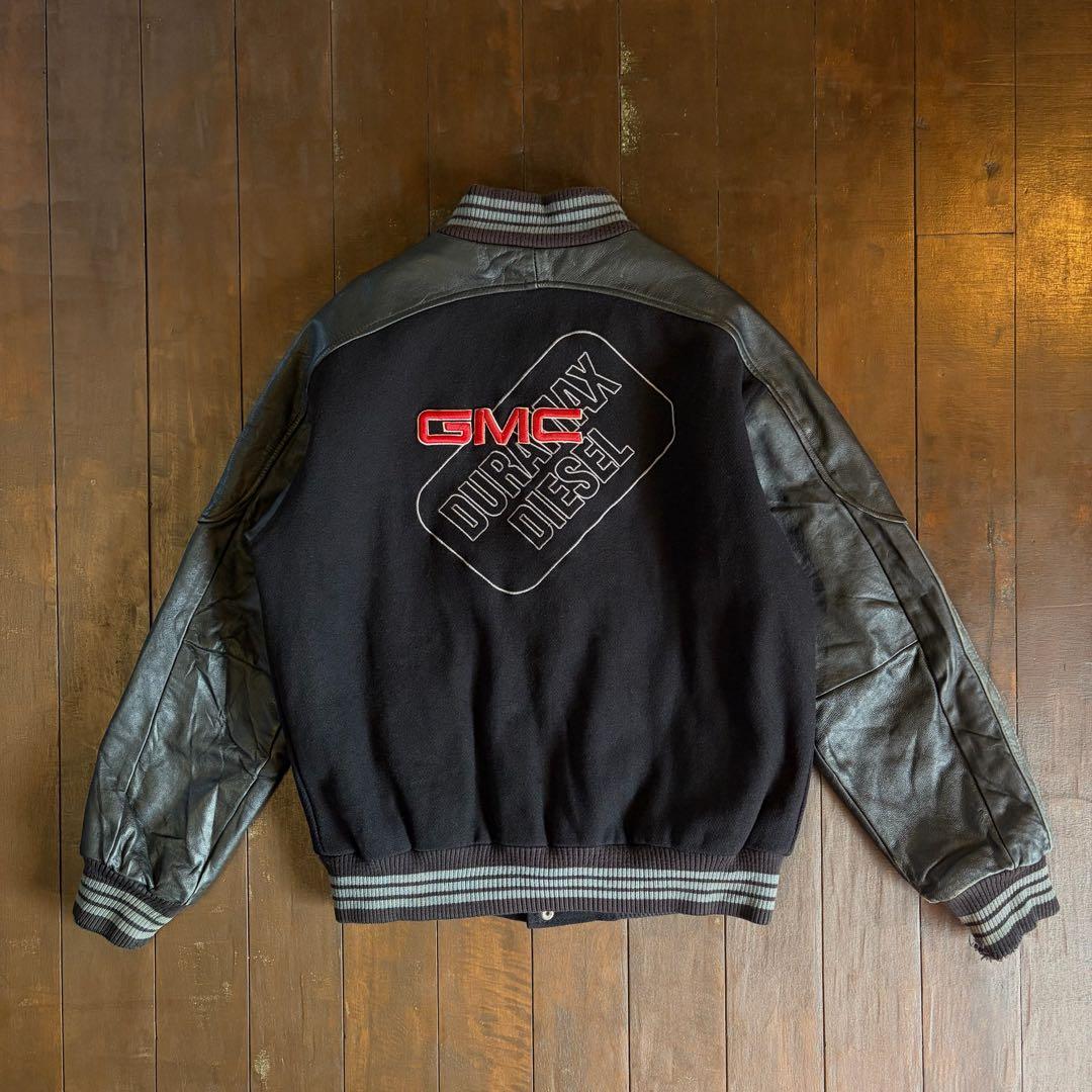 【GMC】CHOKO レザースタジャン DURAMAX DIESEL 90s