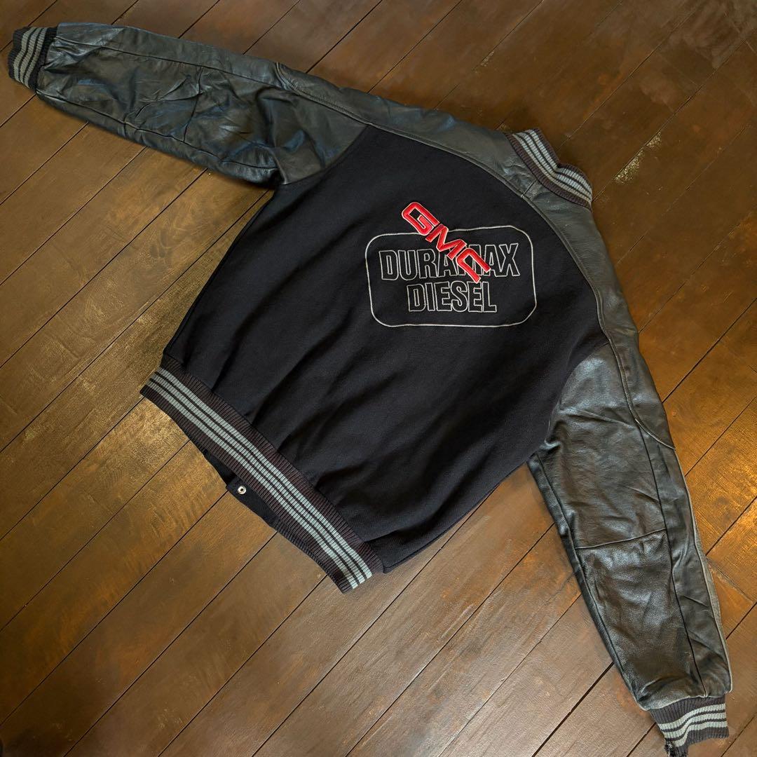 【GMC】CHOKO レザースタジャン DURAMAX DIESEL 90s