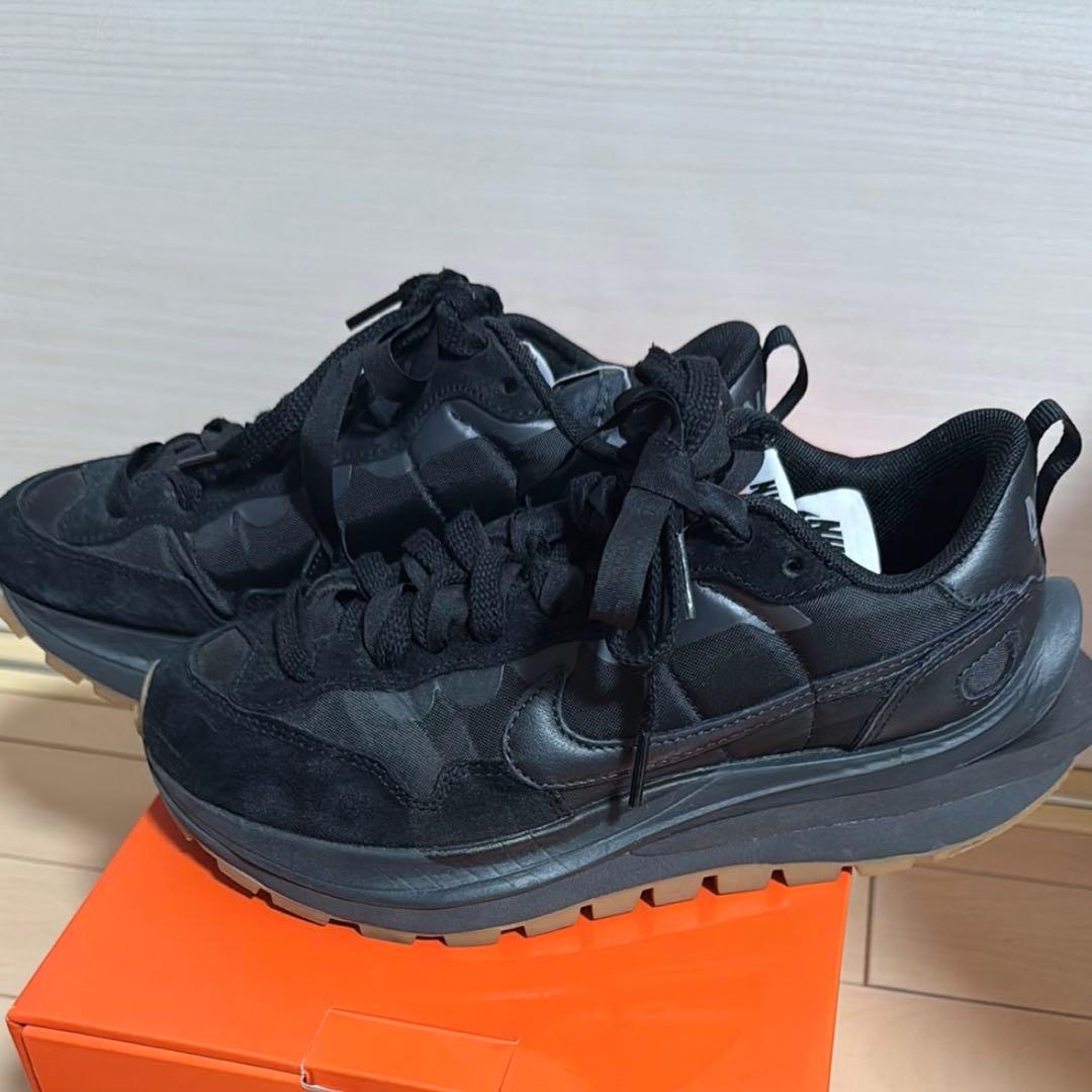 サカイ ナイキ ヴェイパーワッフル ブラック23.5cm