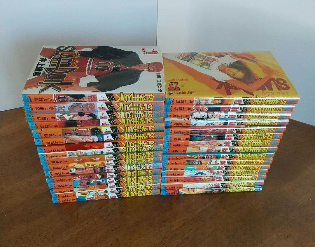 全巻初版「スラムダンク」1〜31巻 カバーが綺麗です！