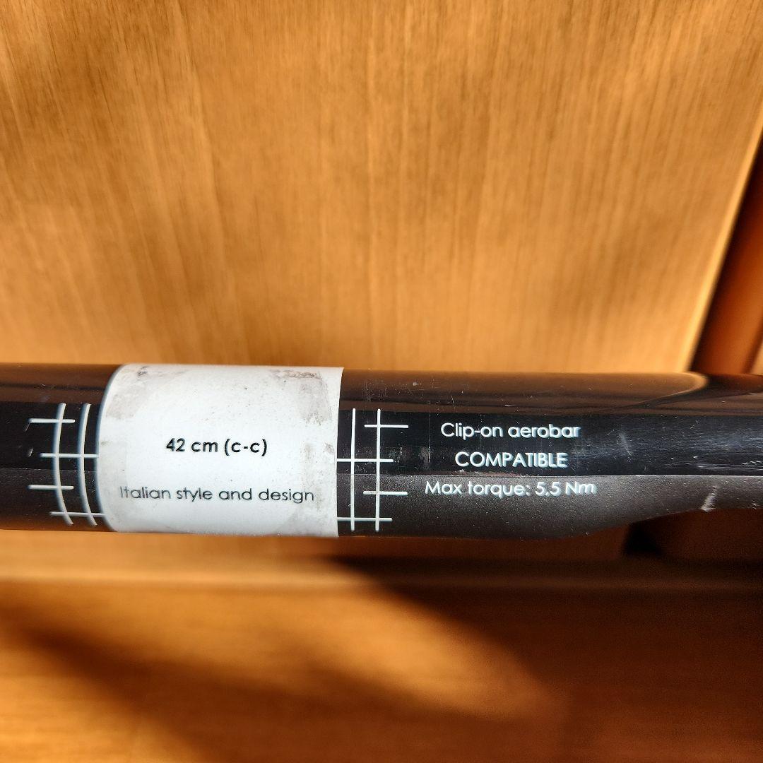 3T ERGONOVA TEAM カーボンハンドル 420 Φ31.8 落車なし