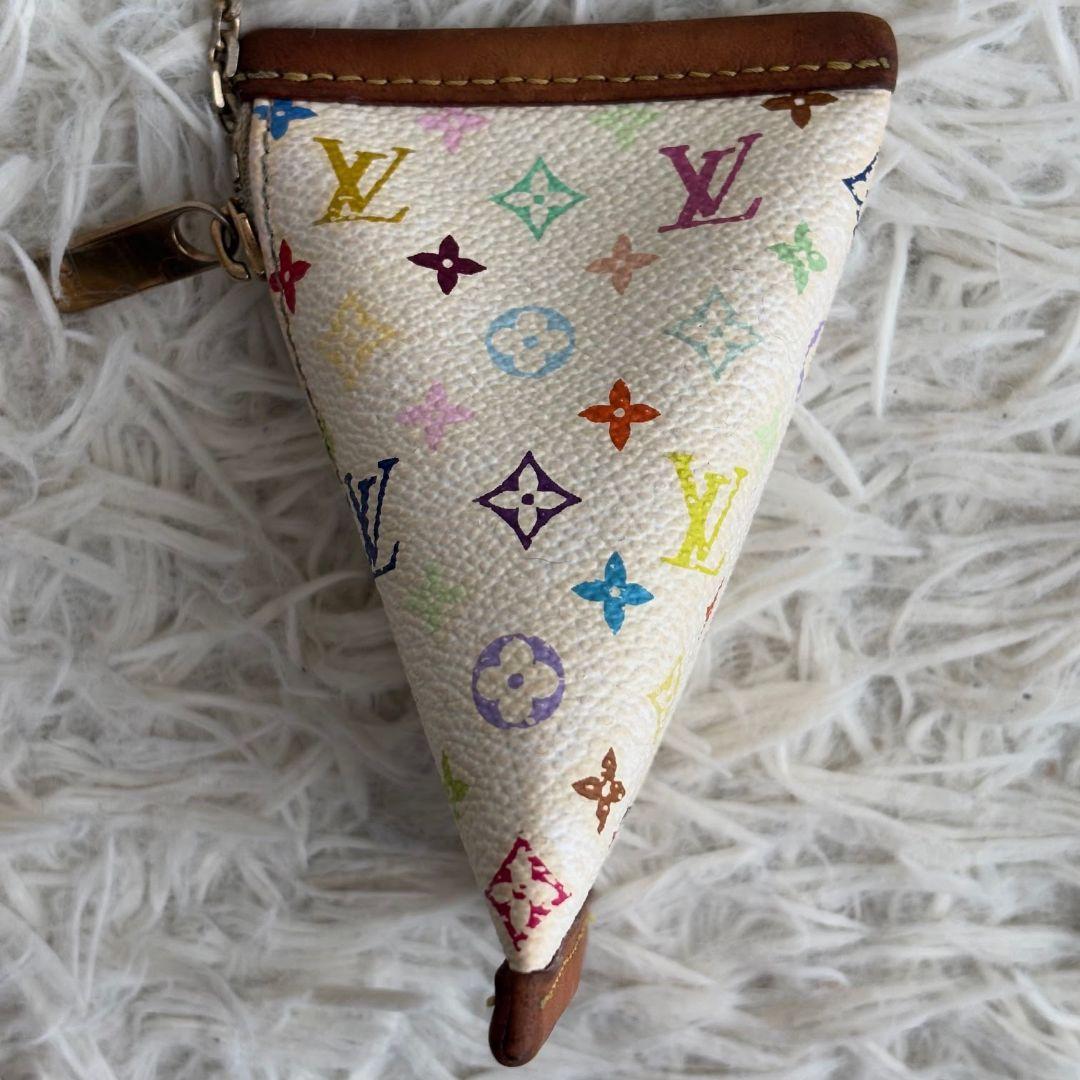 【超激レア 良品】ルイヴィトン　マルチカラー　ベルランゴ　ケース　白系