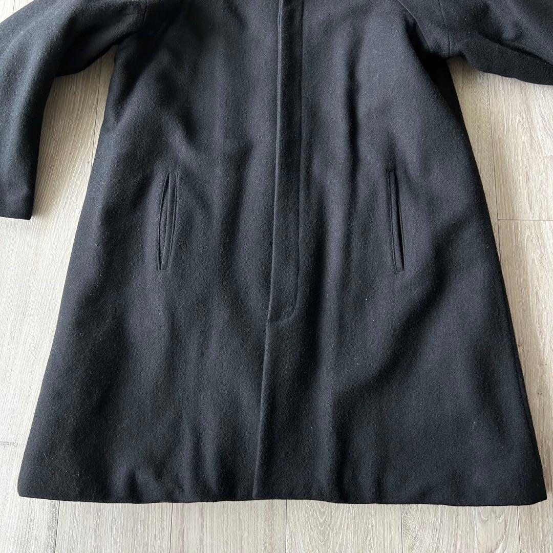 UNDERCOVER ロングコート ステンカラーコート 1 ファー 比翼　ボア