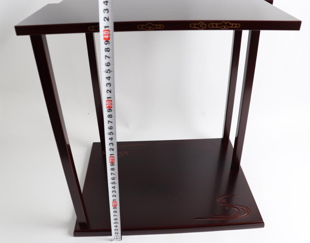 茶道具 鵬雲斎好 山雲棚 川瀬表完 共箱 棚 茶だな