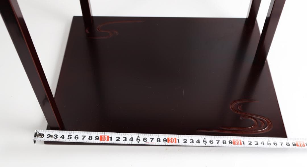 茶道具 鵬雲斎好 山雲棚 川瀬表完 共箱 棚 茶だな