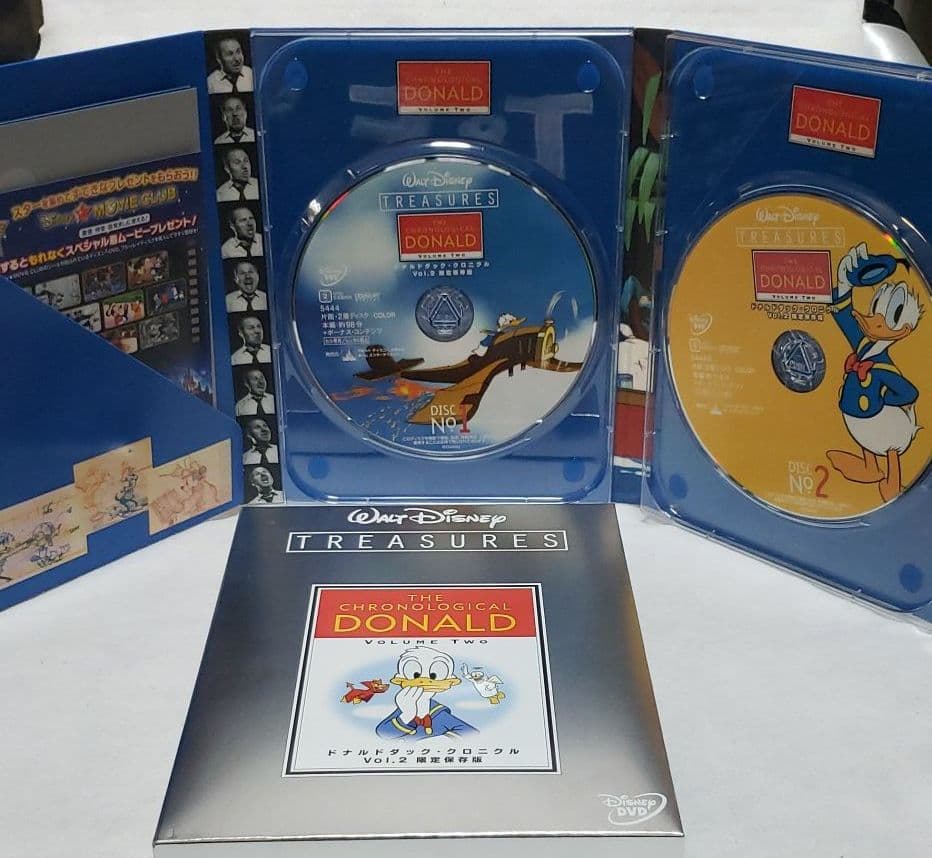 ドナルドダック・クロニクル  限定保存版　ディズニー　DVD　　Vol.1～4