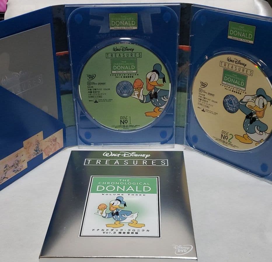 ドナルドダック・クロニクル  限定保存版　ディズニー　DVD　　Vol.1～4