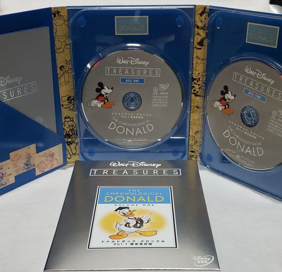 ドナルドダック・クロニクル  限定保存版　ディズニー　DVD　　Vol.1～4