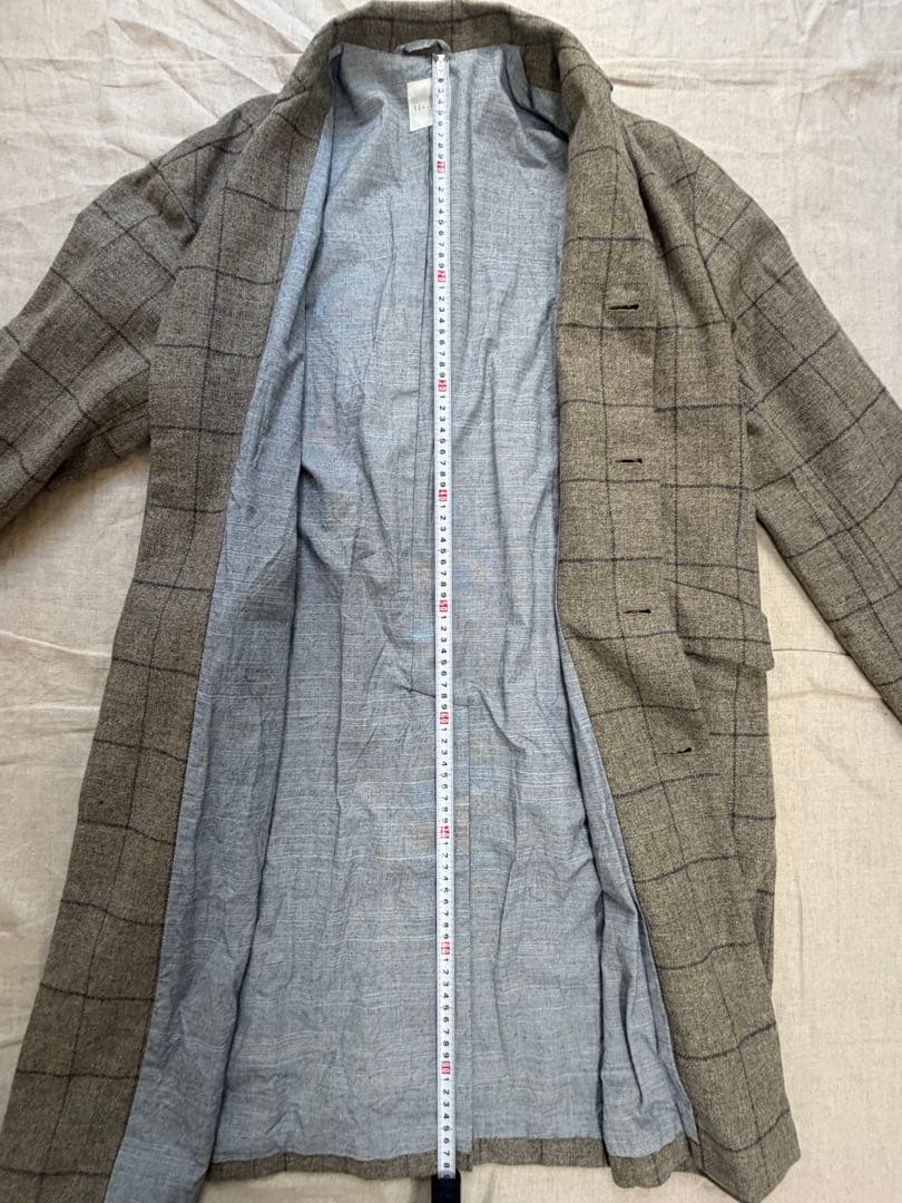 未使用　トゥジュー　チェスターコート　ウール　カシミヤ　日本製