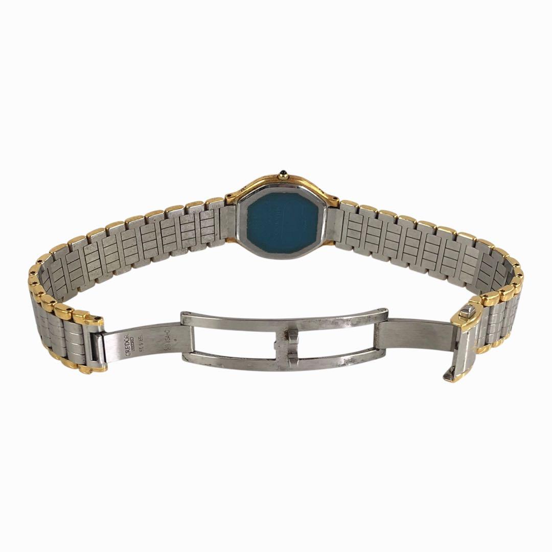 セイコー クレドール 4N70-0012 18KT×SS クォーツ 腕時計 稼働