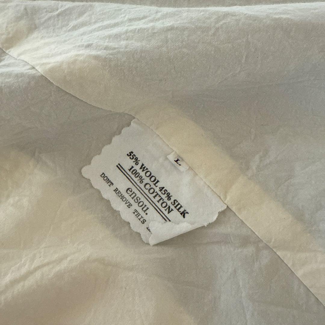 週末値下！定価20万ensou オンブレチェックコルビジェジャケット