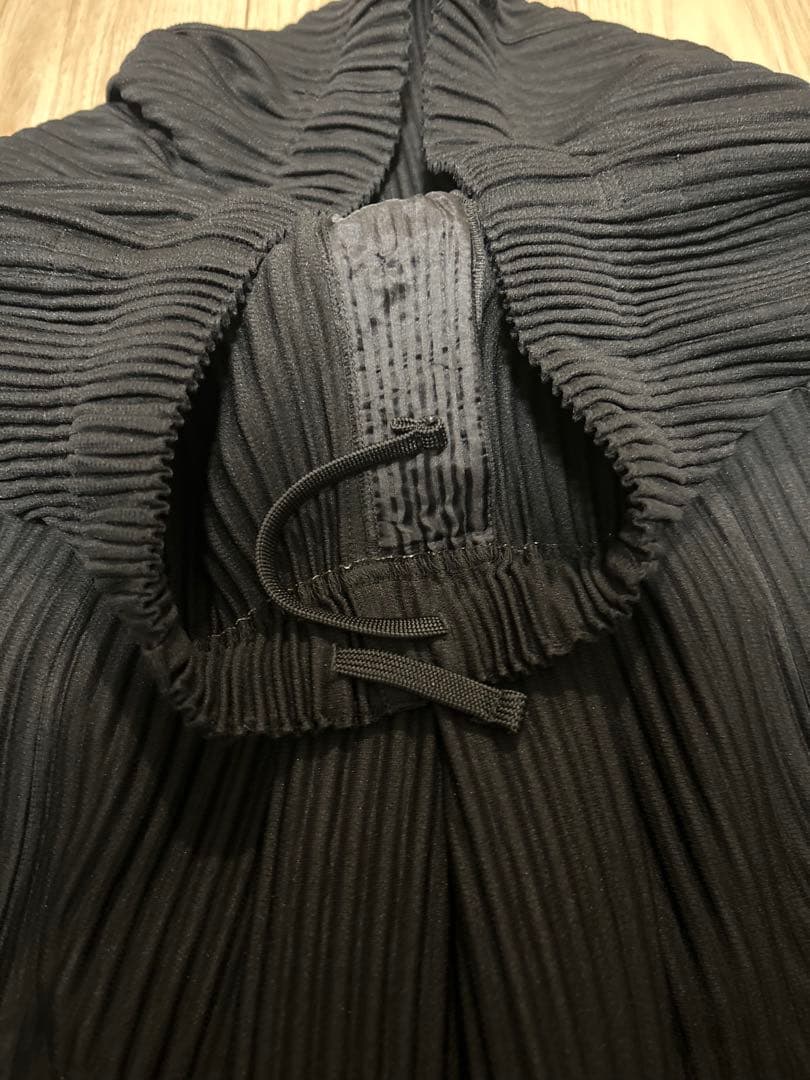 homme plisse issey miyake cargo 黒 3 パンツ