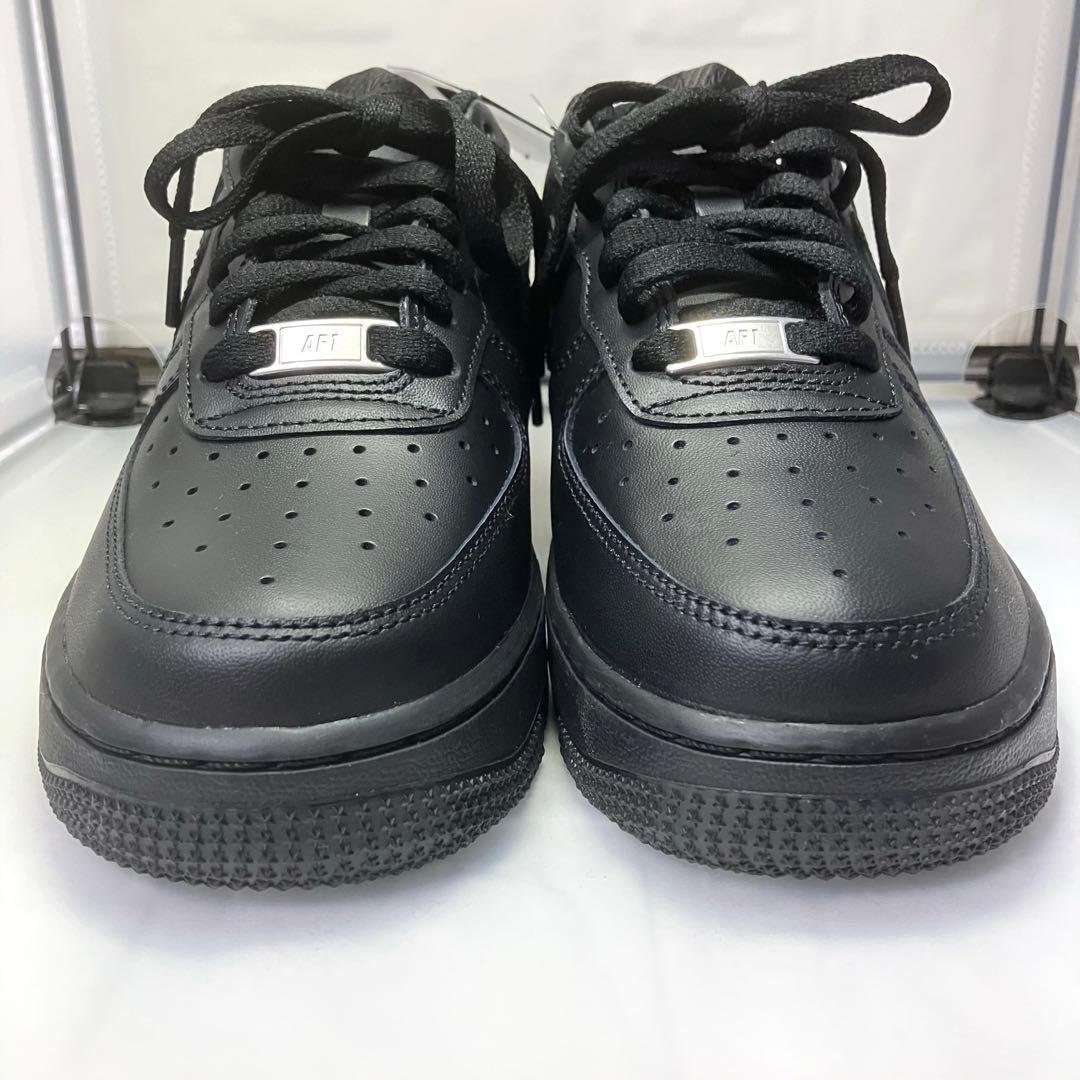 ★未使用★黒タグ付 NIKE AIRFORCE1 オールブラック トリプル 24