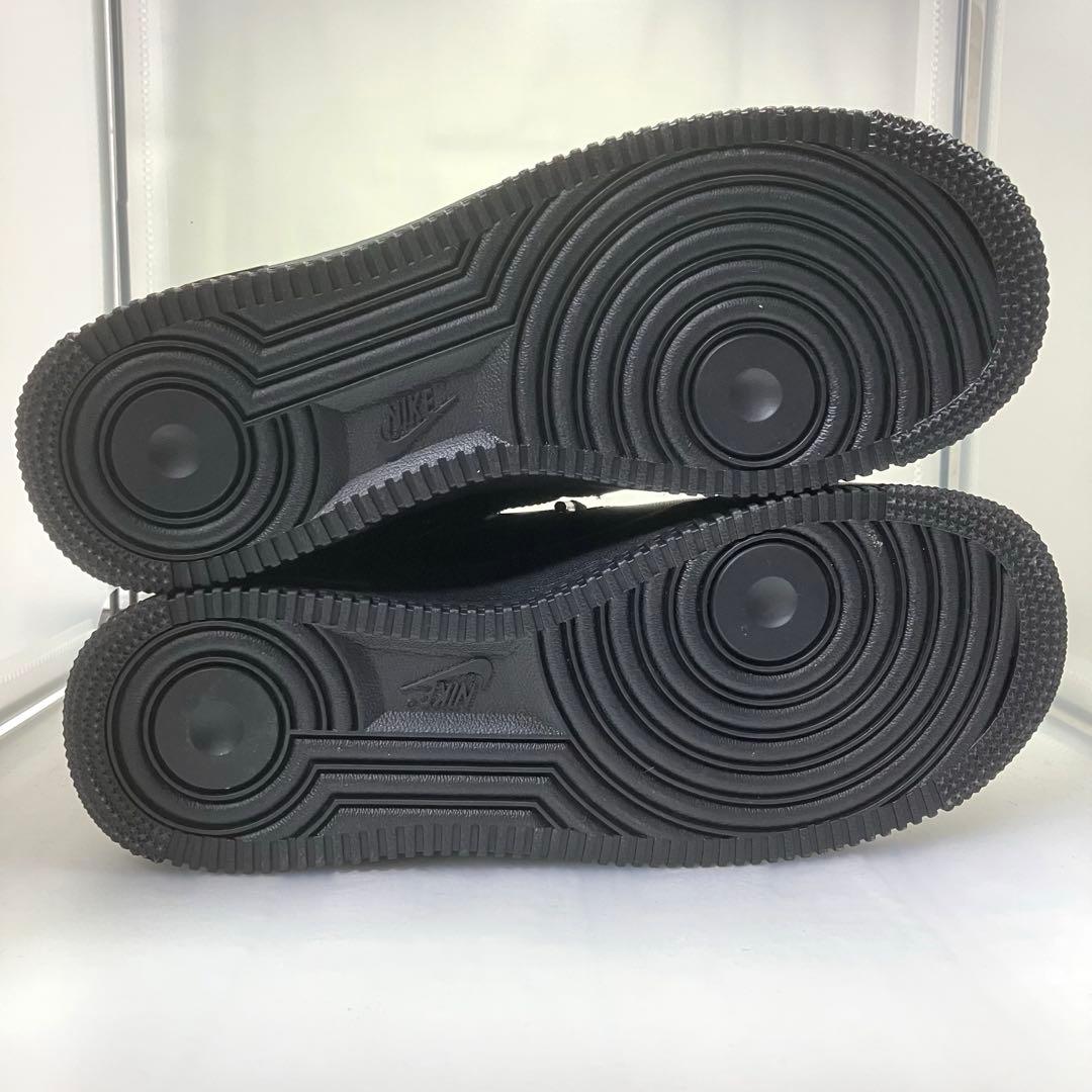 ★未使用★黒タグ付 NIKE AIRFORCE1 オールブラック トリプル 24