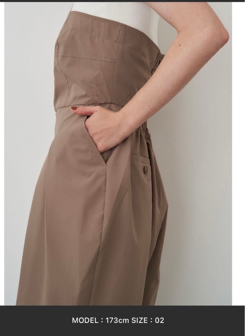 オールインワン サロペット　サイズ1 ベージュ　エレンディーク