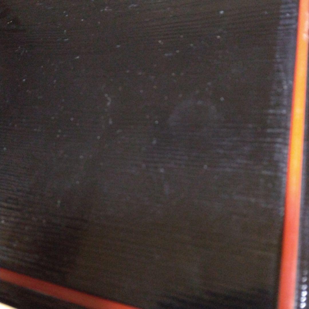 ②松花堂弁当箱 赤い仕切り付き 30㎝×30㎝×約6㎝ 10組セット