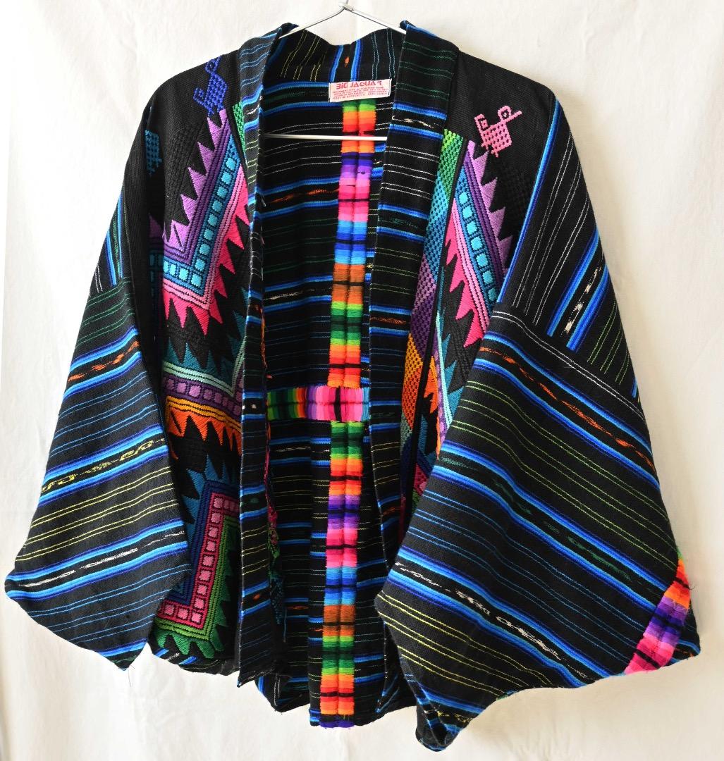 70s/BIG JAGUAR/バタフライスリーブ刺繍ジャケット/グアテマラ製