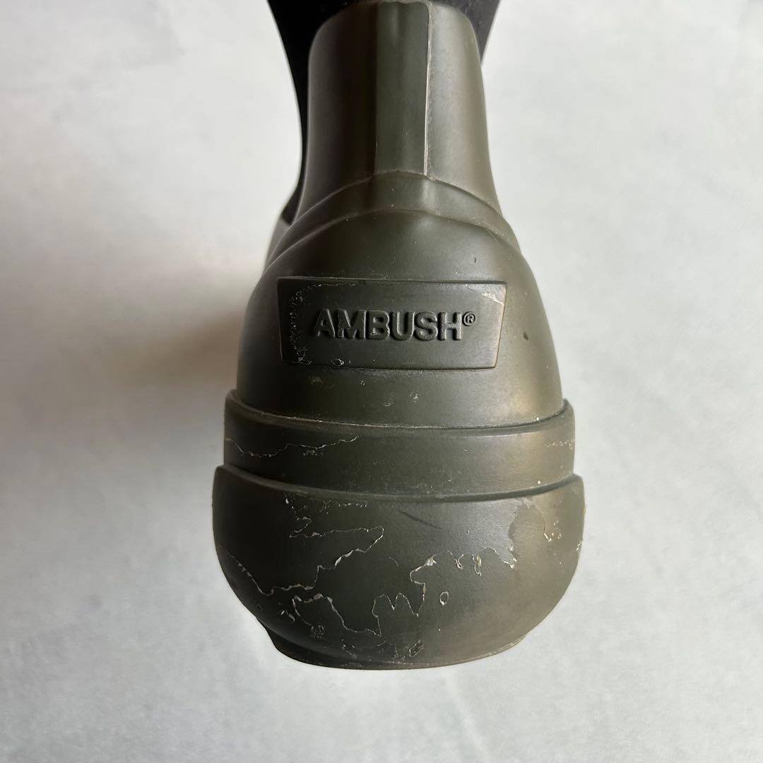 AMBUSH ラバーブーツ　サイズ40