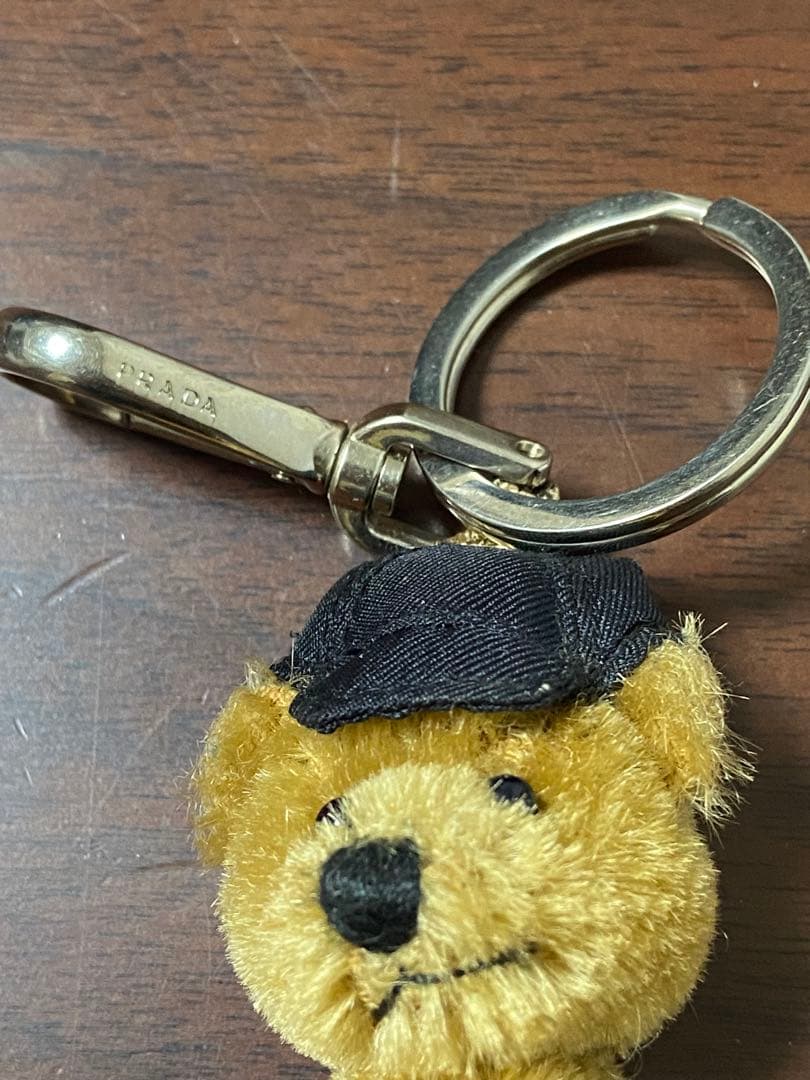 PRADA テディベアチャーム 約12cm