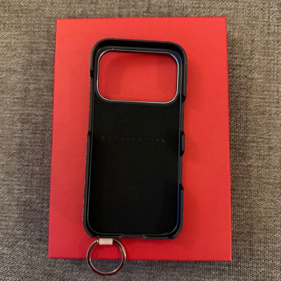 美品 BONAVENTURA ボナベンチュラ iPhone17Pro ケース