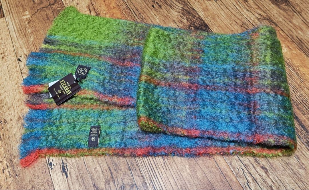 MANTS EZCARAY モヘヤ　マフラー　ストール